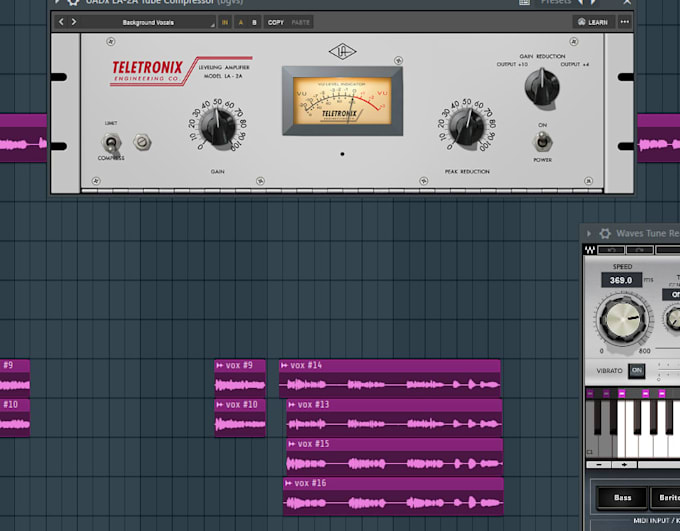 professionally mix and tune your vocals