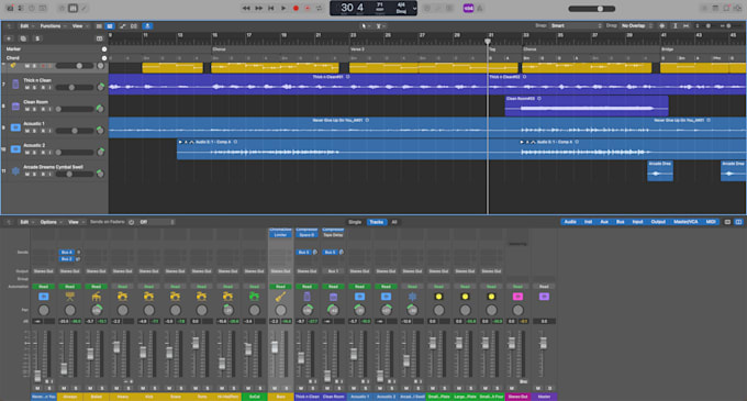 master your audio tracks and projects