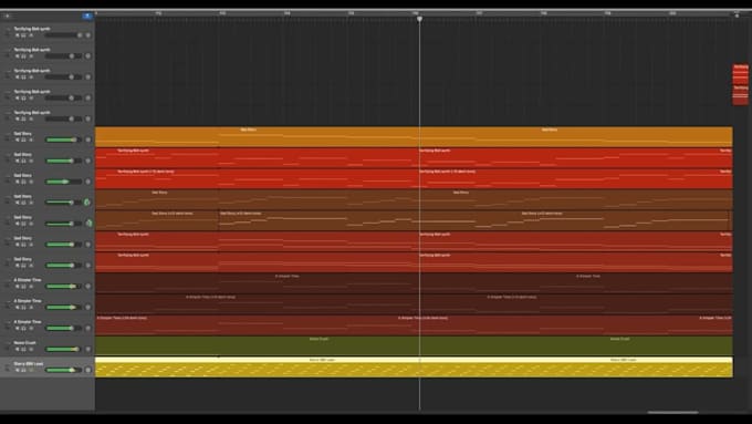 compose a retro style 8 bit song