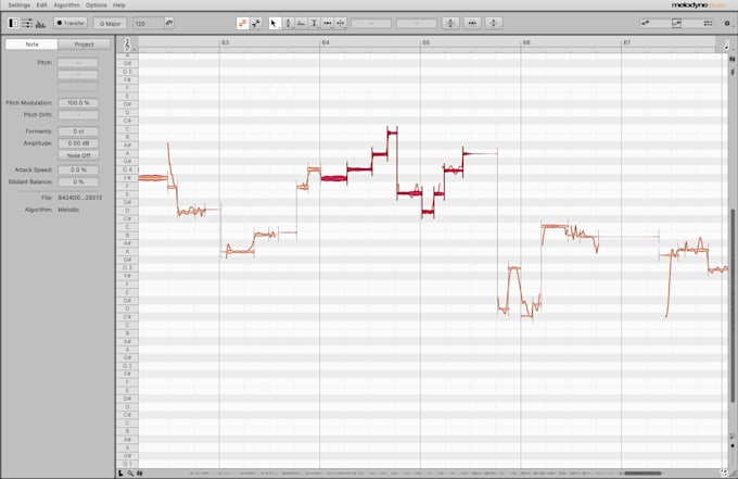 manually tune your vocals note by note