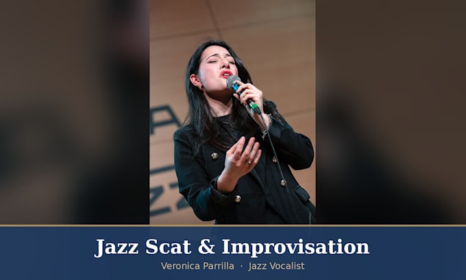 add jazz scat and vocal improvisation to your track