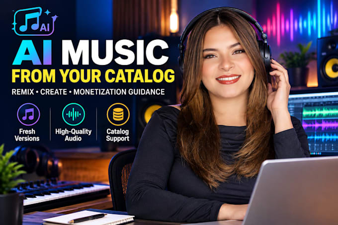 create ai music from your catalog and help monetize it