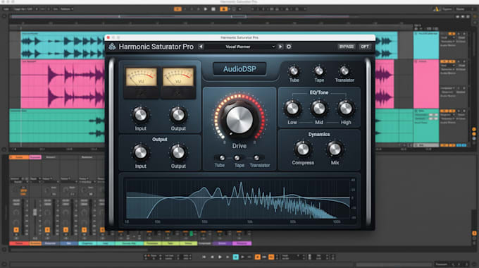 develop a vst, vst3, au audio plugin for windows and mac