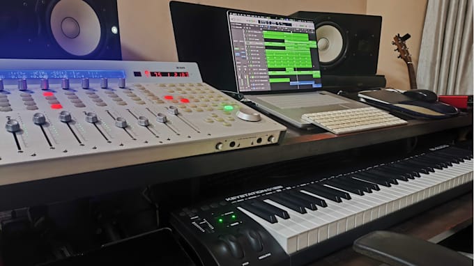 produce meditation music on the piano