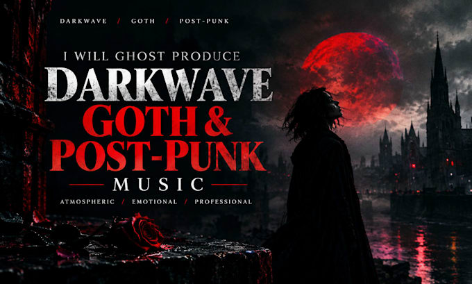 ghost produce darkwave goth and post punk music professionally