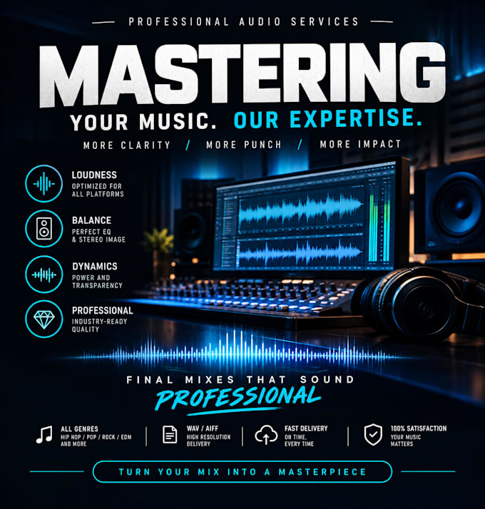mastering a track for you