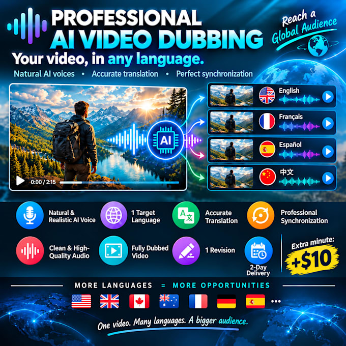 ai video dubbing specialist