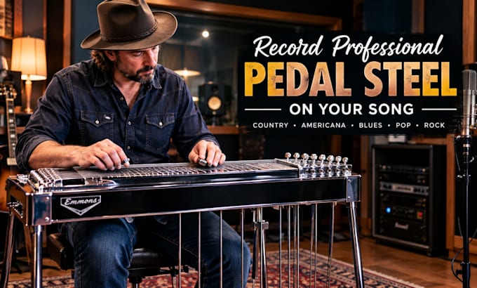 record pedal steel on your song
