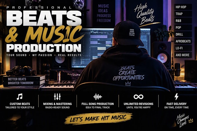 create custom afrobeats instrumentals for your songs