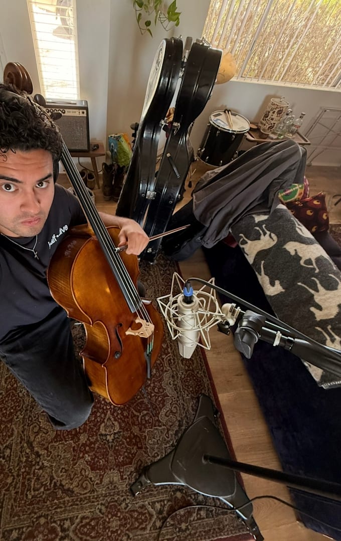 record cello tracks for your music