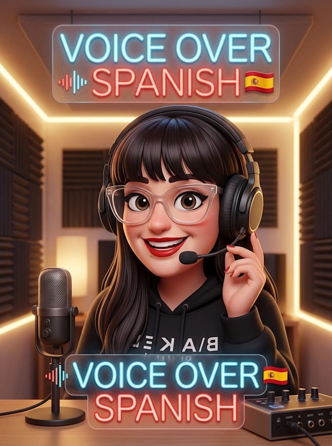 record voice over spanish