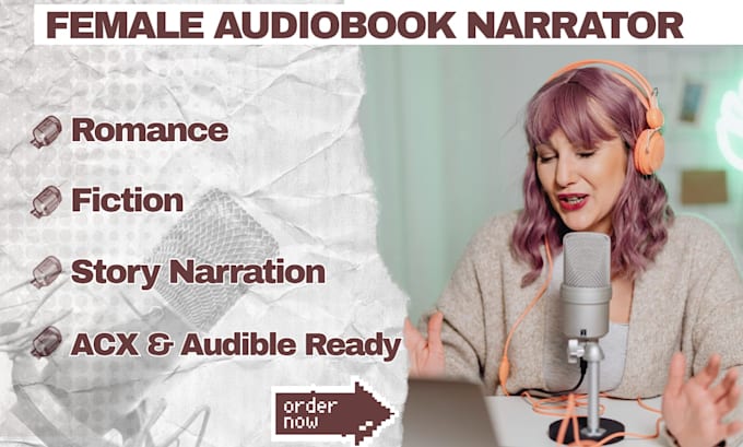 romantic suspense dramatic fiction audiobook narration