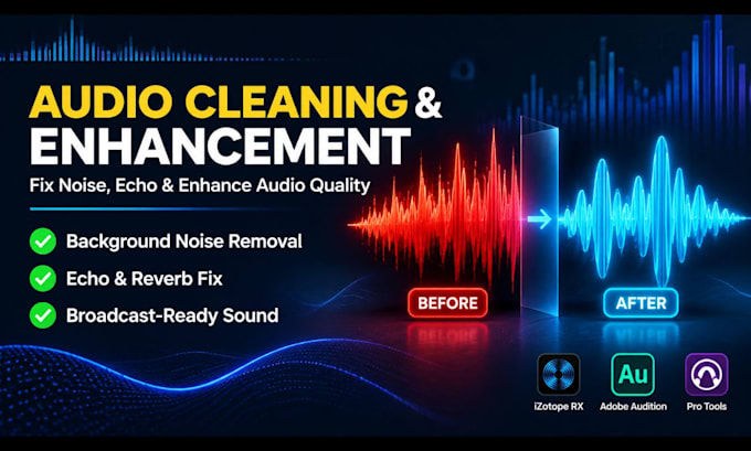 clean and enhance your audio