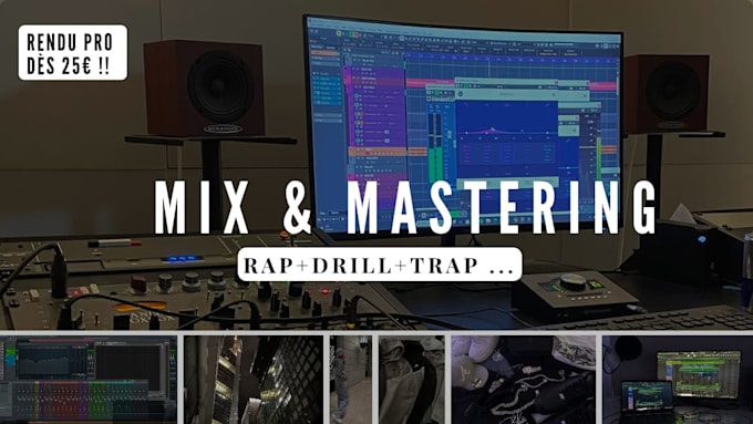 mix and master your rap, drill, or trap song