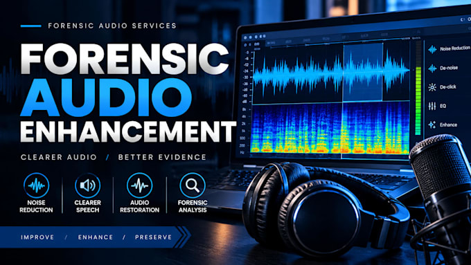 enhance, edit and clean audio recordings