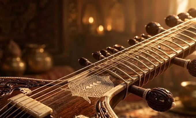 create cinematic sitar melodies for your song or soundtrack