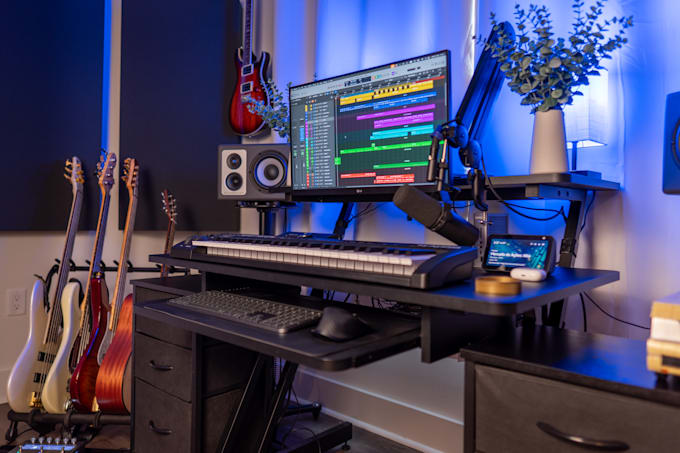 record pro electric and acoustic guitars