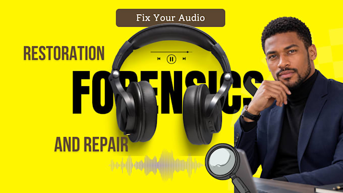 do forensic audio enhancement, voice detection and analysis