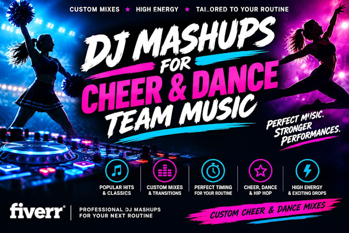 make your cheer or dance team a custom dance song