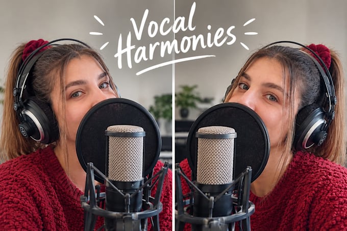 sing vocal harmonies for your song