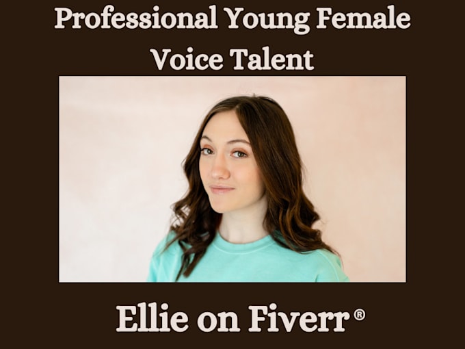 create a voice over project as an american kid or teen girl
