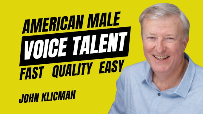 record a professional quality american male voice over in US english