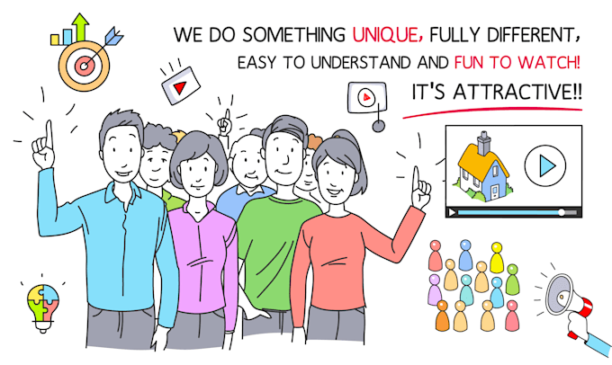 make an attractive whiteboard explainer video animation