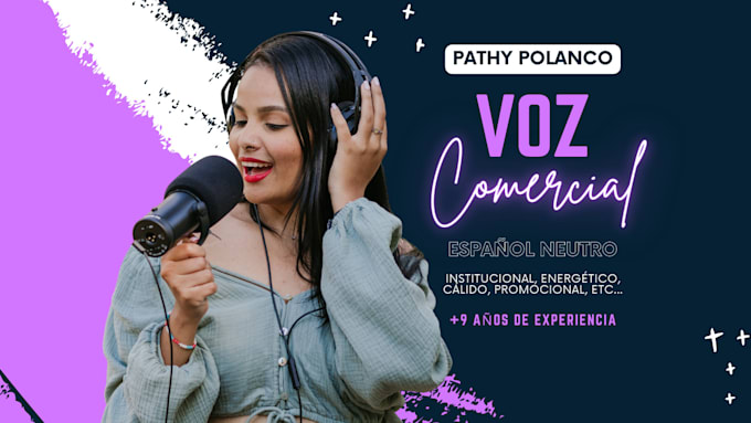 record a professional voice over in spanish