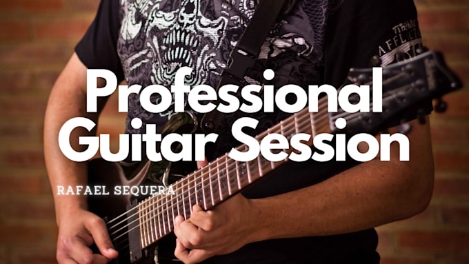 record great electric guitar for your project