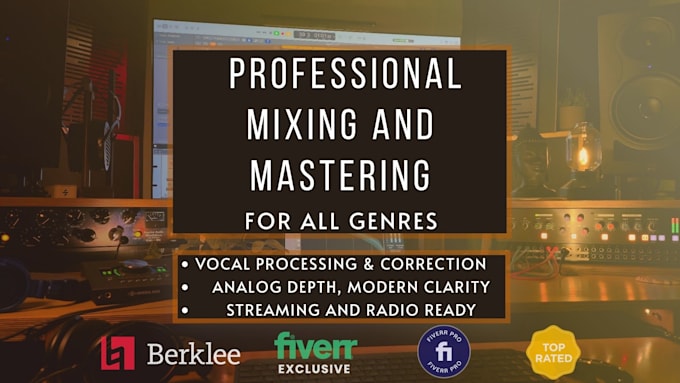 mix and master your song for a polished commercial release