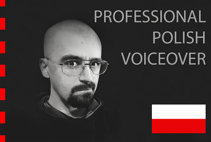 record a professional polish voiceover, IVR, commercial, etc