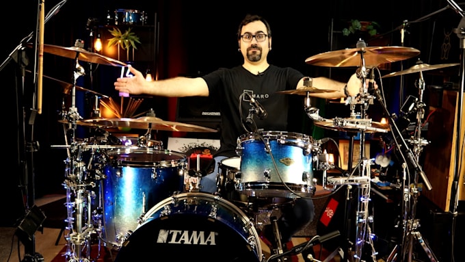 record professional acoustic drums for your songs