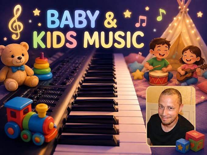 compose original instrumental music for babies and children