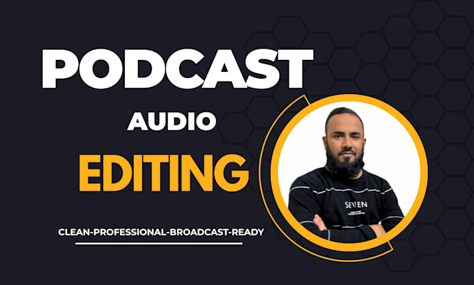 professionally edit, mix and master your podcast audio