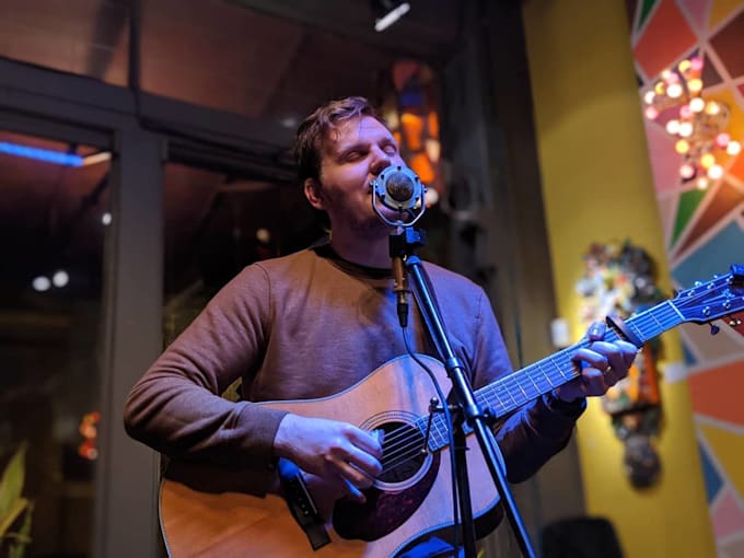 write and record a folk, bluegrass, or country song