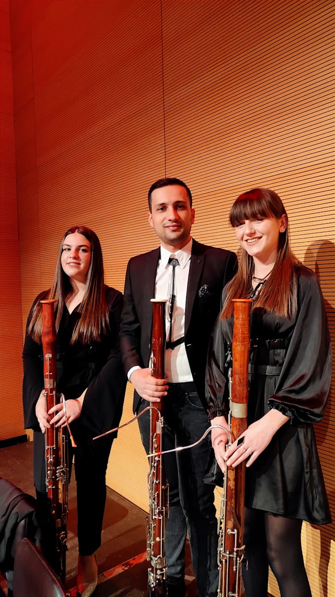 play bassoon or alto saxophone for your project