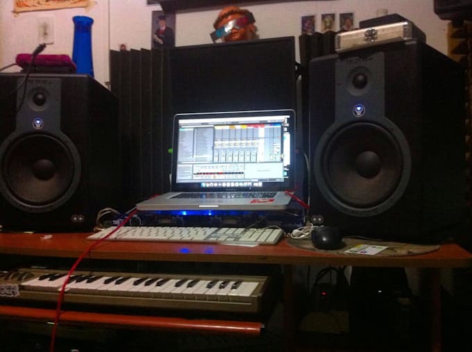 produce an electronic track