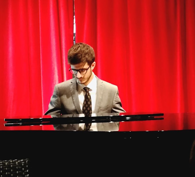 record a piano cover or backing track for your song