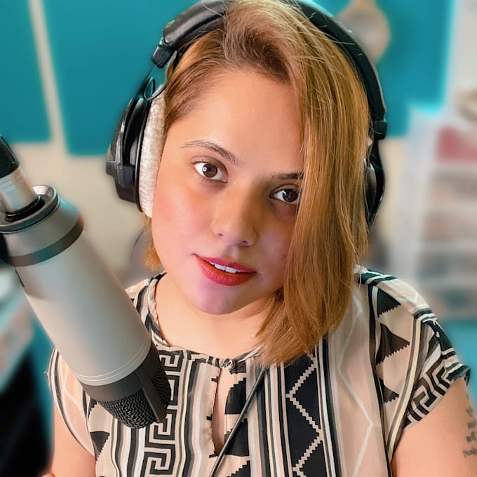 be your indian female english voice over artist