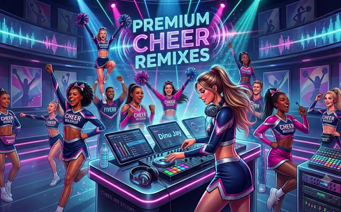 remix, edit, produce cheer mix, mashup for your any song