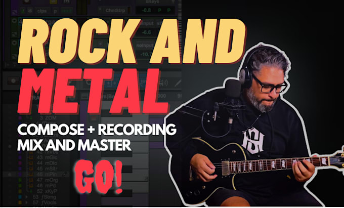 compose and mix your metal, rock or videogame song