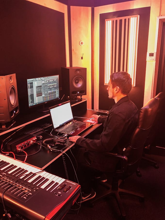 finish your song by editing, mixing, mastering