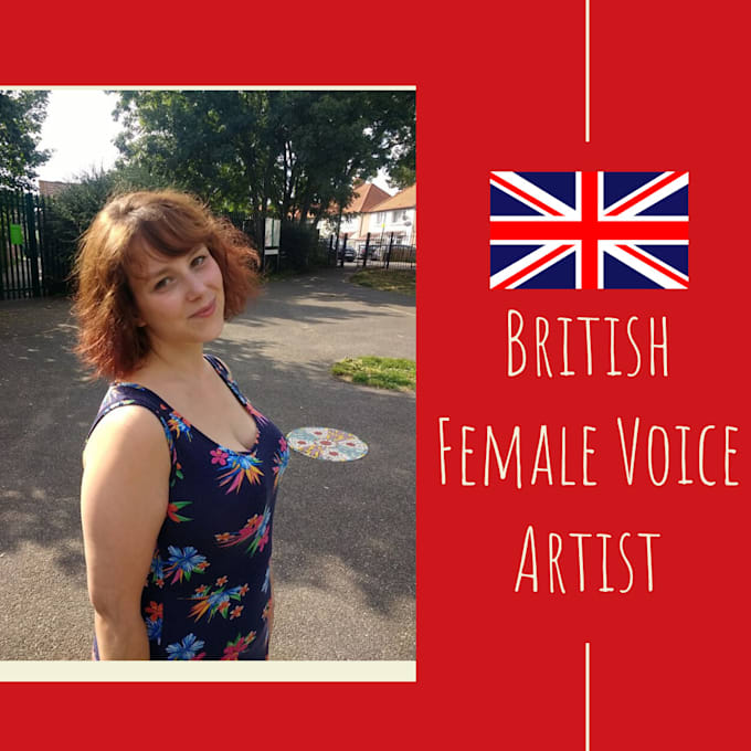 Record a british female voice over professionally for you by Readgenie