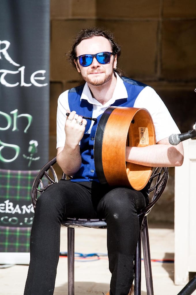 play the bodhran on your track