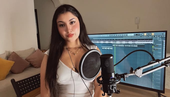 be your female singer or songwriter in english or arabic or french