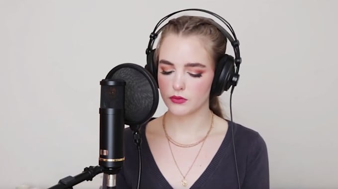 record a neutral female voice over