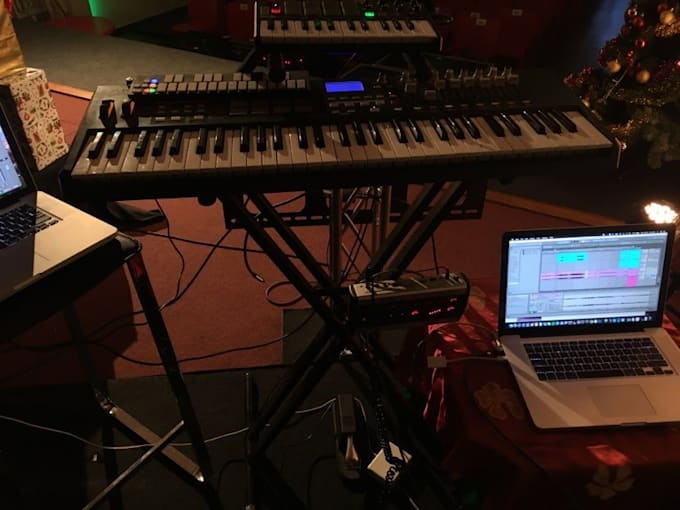 record piano and keys for your praise and worship song