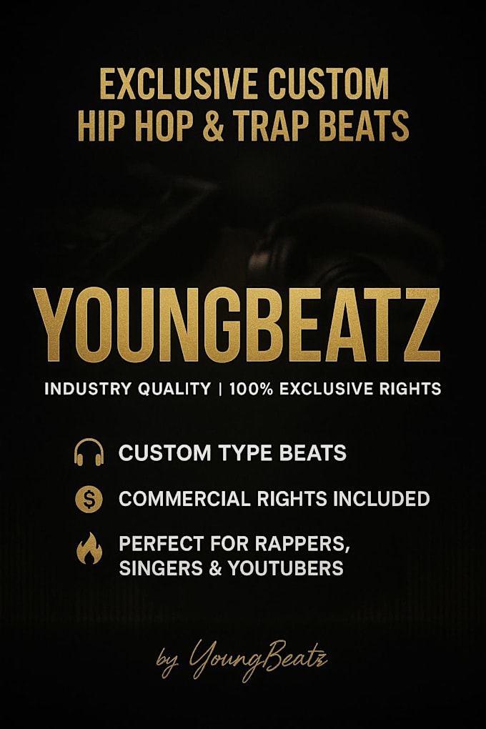 make exclusive  hip hop and trap beats