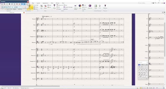 transcribe your   sheet music into pdf or midi