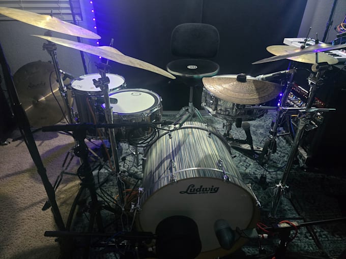 record drums for your songs